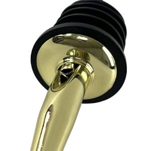 Beaumont, Freeflow Pourer, Medium Flow, Gold Plated