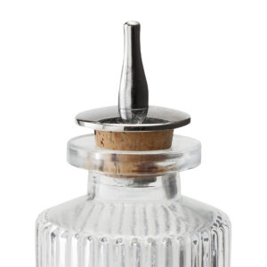 Beaumont, Metal Spout for Bitters Bottle, Chrome Plated