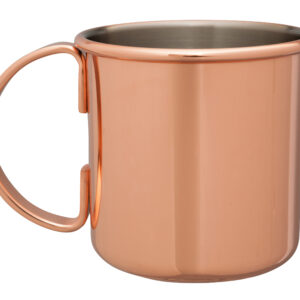 Beaumont, Moscow Mule Mug, Copper Plated, Straight Sided