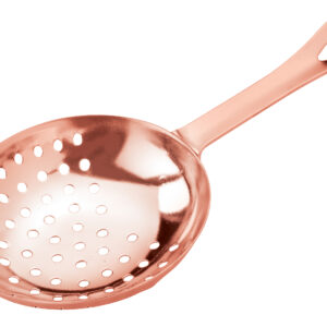 Beaumont, Julep Strainer, Copper Plated