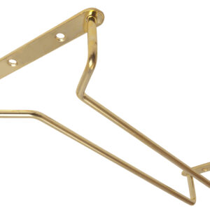 Beaumont, Glass Hanger, Small, Brass Plated, c/w 3 screws
