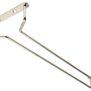 Beaumont, Glass Hanger, Medium, Chrome, c/w 3 screws