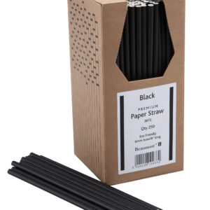 Beaumont, Paper Straws, Black