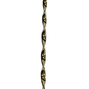 Beaumont, Twisted Cocktail Spoon, With Masher, Copper Plated