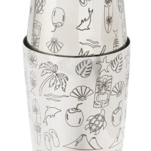 Beaumont, Tom Dyer, Shaker Tin-on-Tin Set, Tiki Design